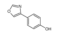 4-(oxazol-4-yl)phenol Structure