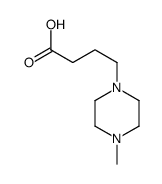 4-(4-Methyl-1-piperazinyl)butanoic acid Structure