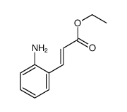 ethyl 3-(2-aminophenyl)prop-2-enoate结构式