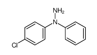 1-(4-chlorophenyl)-1-phenylhydrazine结构式