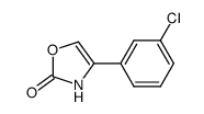 4-(3-chlorophenyl)-4-oxazoline-2-one Structure