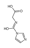 2-(imidazole-1-carbonylamino)acetic acid结构式