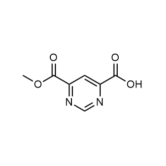 6-(Methoxycarbonyl)pyrimidine-4-carboxylic acid picture