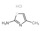 2-Thiazolamine,4-methyl-, hydrochloride structure