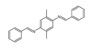 N-[4-(benzylideneamino)-2,5-dimethylphenyl]-1-phenylmethanimine结构式