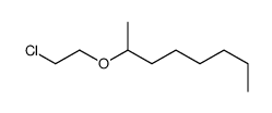 2-(2-chloroethoxy)octane结构式
