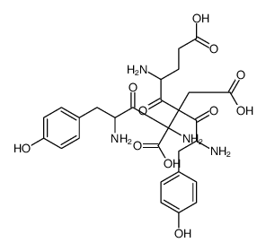 tyrosyl-glutamyl-tyrosyl-glutamic acid结构式