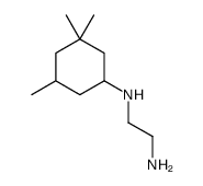 N'-(3,3,5-trimethylcyclohexyl)ethane-1,2-diamine结构式