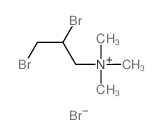 1-Propanaminium,2,3-dibromo-N,N,N-trimethyl-, bromide (1:1)结构式