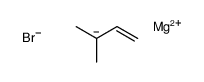magnesium,2-methylbut-2-ene,bromide Structure