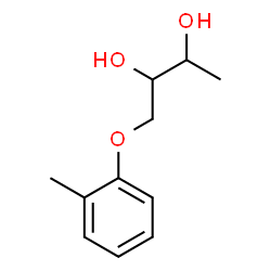 1-(o-Tolyloxy)-2,3-butanediol Structure