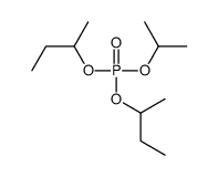 dibutan-2-yl propan-2-yl phosphate结构式