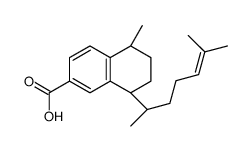 (5R,8S)-5-methyl-8-[(2S)-6-methylhept-5-en-2-yl]-5,6,7,8-tetrahydronaphthalene-2-carboxylic acid Structure