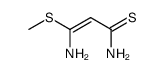 2-thiocarbamoyl-thioacetimidic acid methyl ester结构式