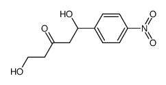 1-(4'-nitrophenyl)-1,5-dihydroxy-3-pentanone Structure