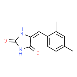 2,4-Imidazolidinedione, 5-[(2,4-dimethylphenyl)methylene]- (9CI) structure