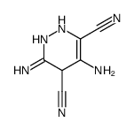 3,5-Pyridazinedicarbonitrile,4,6-diamino-2,5-dihydro-结构式