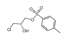 (S)-3-chloro-2-hydroxypropyl-1-(toluene-4-sulfonate) Structure