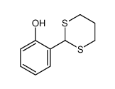 2-(1,3-dithian-2-yl)phenol Structure