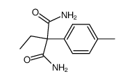 2-ethyl-2-(4-tolyl)malonamide结构式