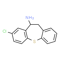10-Amino-8-chloro-10,11-dihydrodibenzo[b,f]thiepin结构式