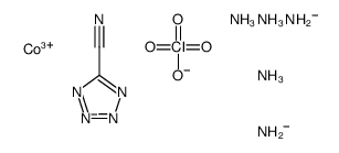 2-(5-CYANOTETRAZOLE)PENTAMMINECOBALT(III) PERCHLORATE结构式