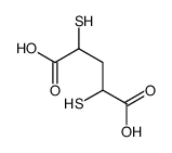 2,4-bis(sulfanyl)pentanedioic acid结构式