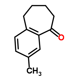 3-Methyl-6,7,8,9-tetrahydro-5H-benzo[7]annulen-5-one Structure
