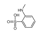 2-(methylamino)benzenesulfonic acid结构式