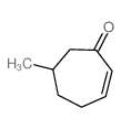 6-methylcyclohept-2-en-1-one structure