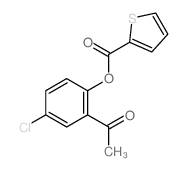 (2-acetyl-4-chloro-phenyl) thiophene-2-carboxylate picture