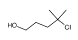 4-chloro-4-methyl-1-pentanol Structure