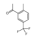 1-(2-甲基-5-(三氟甲基)苯基)乙-1-酮结构式