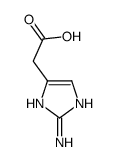 (2-AMINO-1H-IMIDAZOL-4-YL)-ACETIC ACID Structure