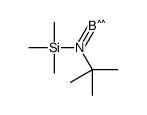 [tert-butyl(trimethylsilyl)amino]boron结构式