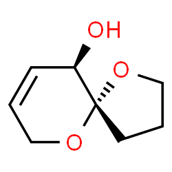1,6-Dioxaspiro[4.5]dec-8-en-10-ol, (5R,10R)-rel- (9CI) picture