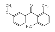 2,6-DIMETHYL-3'-METHOXYBENZOPHENONE structure