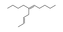 (2E,5E)-5-butyl-2,5-decadiene结构式