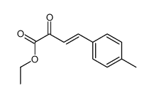 ethyl 4-(4-methylphenyl)-2-oxobut-3-enoate Structure