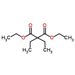 Diethyl diethylmalonate Structure