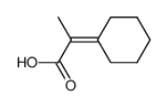 2-cyclohexylidenpropanoic acid Structure