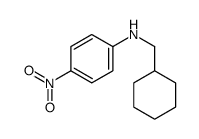 N-(cyclohexylmethyl)-4-nitroaniline结构式