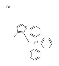 (3-methylthiophen-2-yl)methyl-triphenylphosphanium,bromide结构式