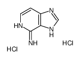 1H-Imidazo[4,5-c]pyridin-4-amine dihydrochloride结构式