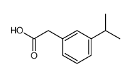 2-(3-isopropylphenyl)acetic acid Structure