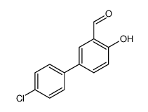 5-(4-chlorophenyl)-2-hydroxybenzaldehyde结构式