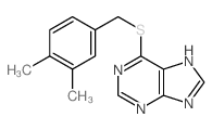 6-[(3,4-dimethylphenyl)methylsulfanyl]-7H-purine picture