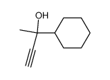 2-cyclohexylbut-3-yn-2-ol Structure
