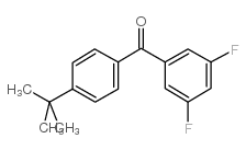 4-叔丁基-3',5'-二氟二苯甲酮图片