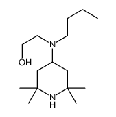 2-[butyl-(2,2,6,6-tetramethylpiperidin-4-yl)amino]ethanol结构式